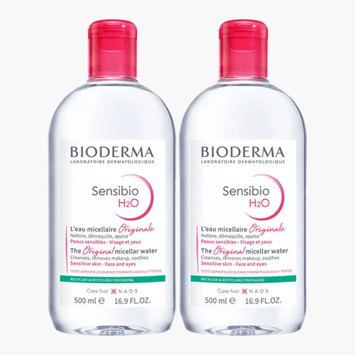 Bioderma Sensibio H2O İkili Set 500 ml + 500 ml - Dermoderm