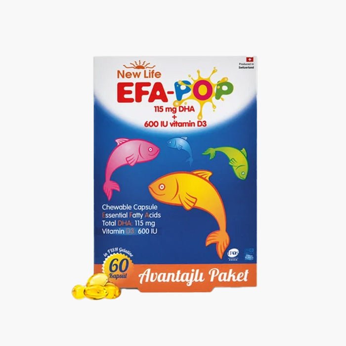New Life Efa Pop 60 Kapsül - Dermoderm