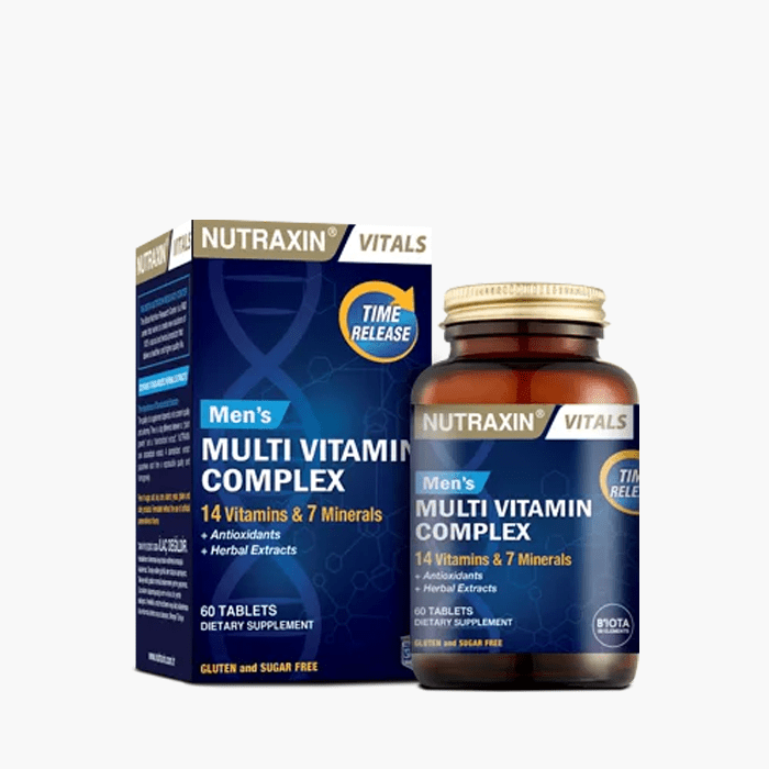Nutraxin Multivitamin & Mineral Complex(Erkek) - Dermoderm