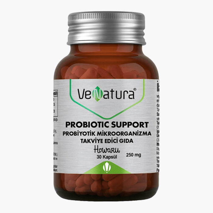 VeNatura Probiotic Support Probiyotik Mikroorganizma 30 Kapsül - Dermoderm