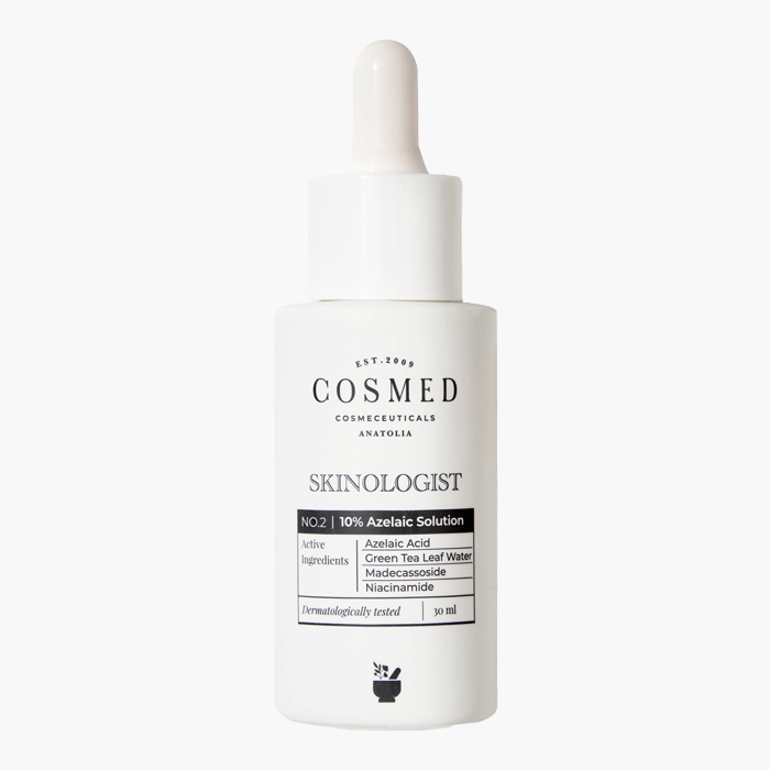 %10 Azelaic Solution - Azelaik Asit ve Yeşil Çay içeren Leke Karşıtı Serum - Dermoderm
