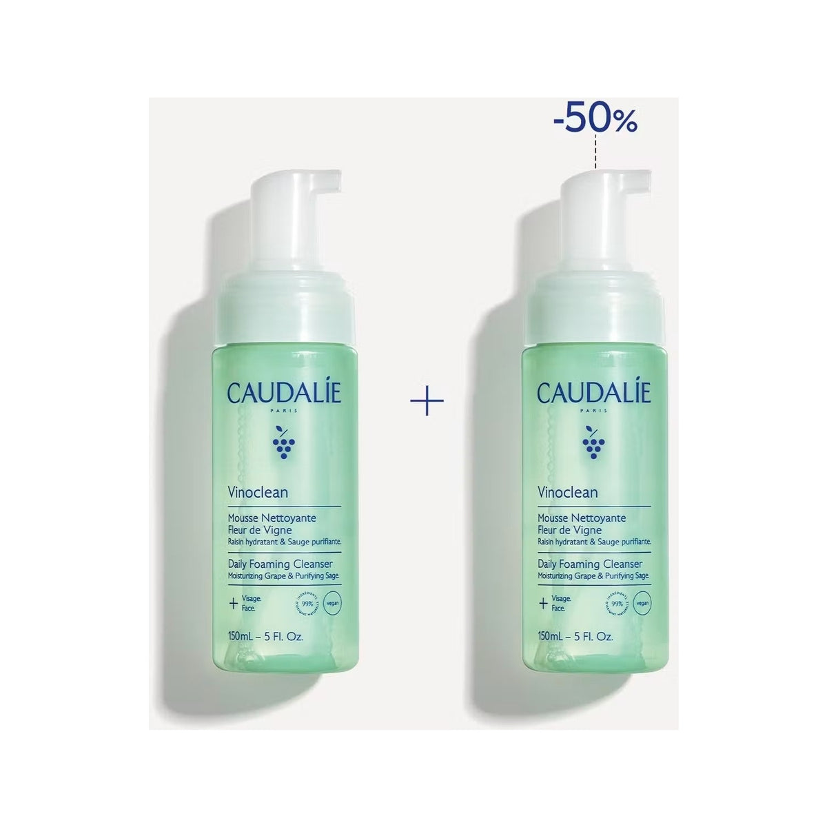 Caudalie Vinoclean Temizleme Köpüğü İkili Set 2x150 ml