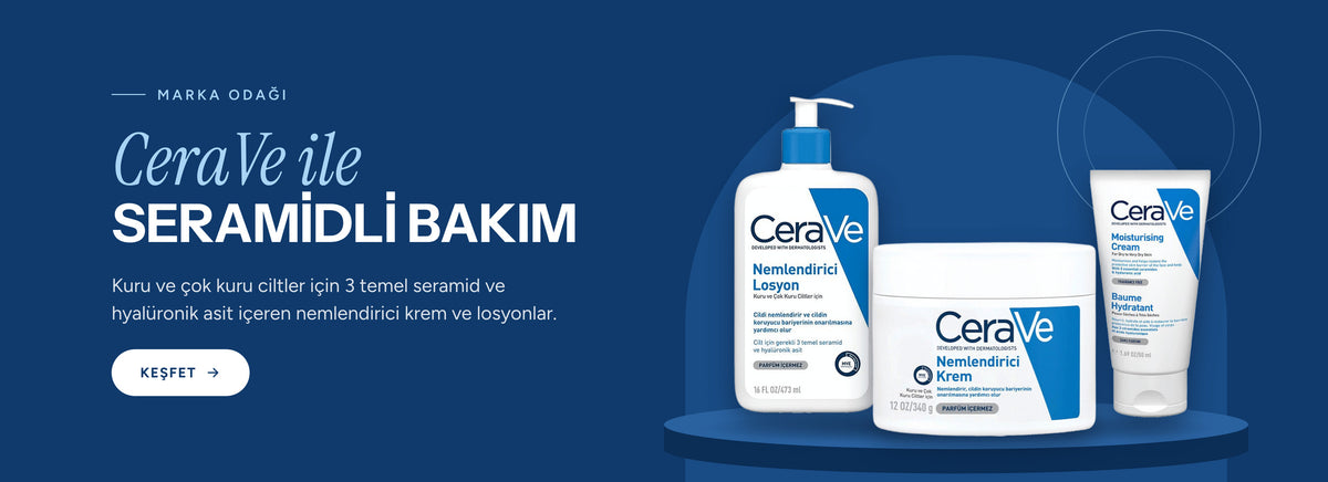 CeraVe ile seramidli bakım: nemlendirici krem ve losyonlar
