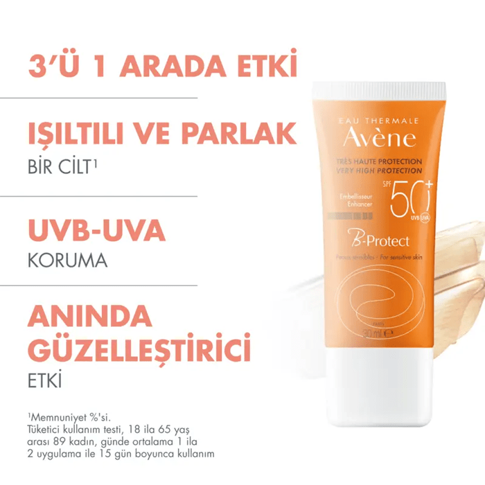
                  
                    Avene Solaire B - Protect SPF 50 Güneş Kremi 30 ml - Dermoderm
                  
                