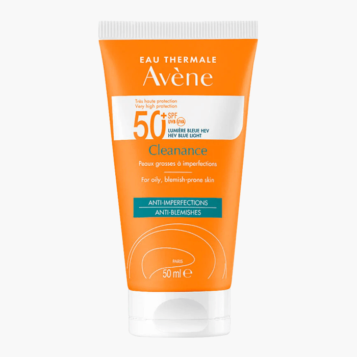 Avene Solaire Cleanance SPF 50+ Yağlı Ciltler için Güneş Koruyucu 50 ml - Dermoderm