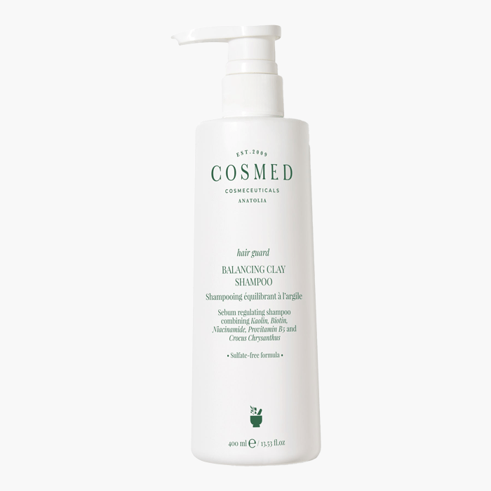 Balancing Clay Shampoo - İnce Telli ve Yağlı Saçlar için Sülfatsız Tuzsuz Kil Şampuanı 400 ml - Dermoderm