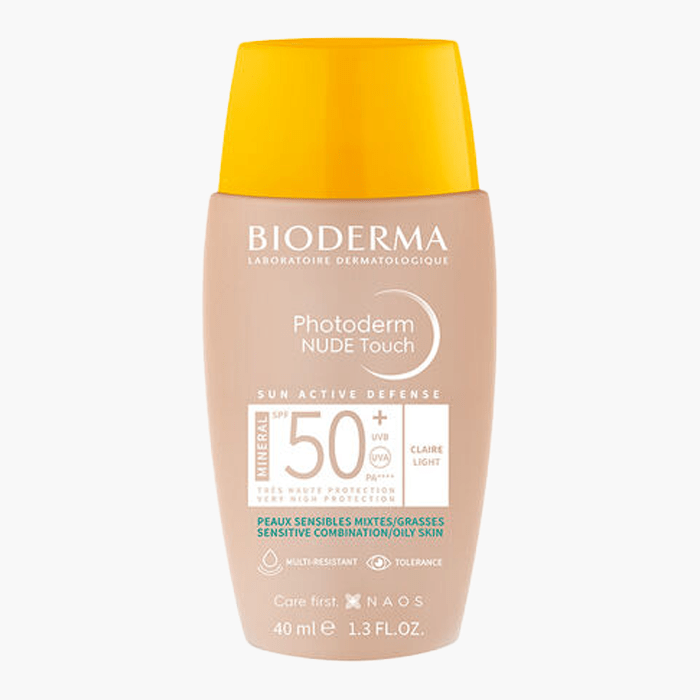 Bioderma Photoderm Nude Touch SPF50+ Light 40 ml - Dermoderm