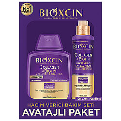 Bioxcin Volumizing Care Set Şampuan ve Saç Kremi Avantajlı Paket