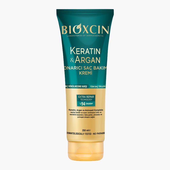 Bioxcin Keratin ve Argan Onarıcı Saç Bakım Kremi 250 ml - Dermoderm