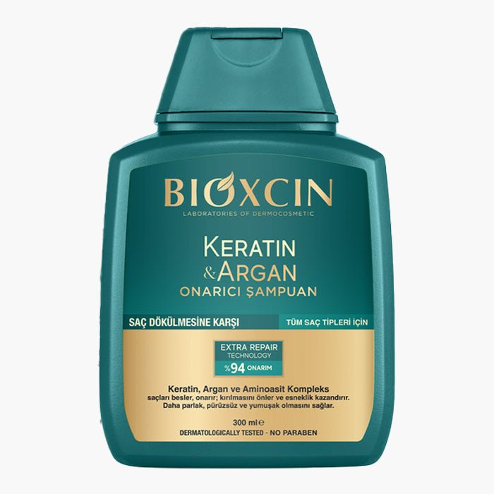 Bioxcin Keratin ve Argan Onarıcı Şampuan 300 ml - Dermoderm