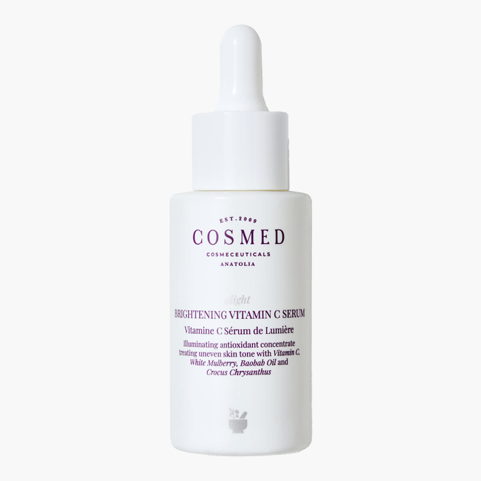 Brightening Vitamin C Serum - Aydınlatıcı ve Leke Karşıtı Etkili C Vitamini Serum - Cilt Tonu Eşitleyici - Dermoderm