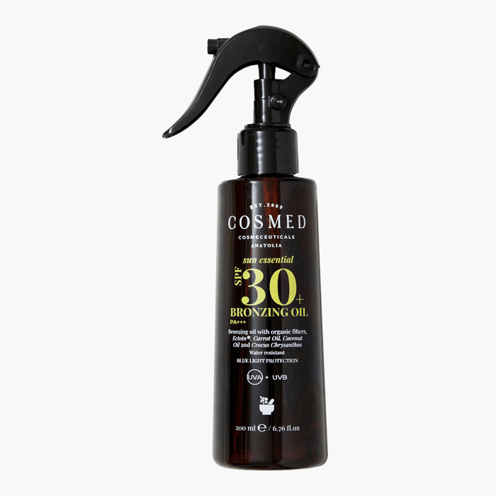 Bronzing Oil SPF 30 Bronzlaştırıcı Güneş Yağı Sprey 200 ml - Dermoderm