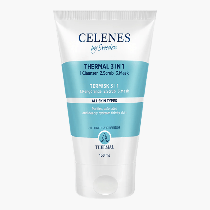 Celenes By Sweden Thermal Yıkama Peeling Maske 150 ml - Dermoderm
