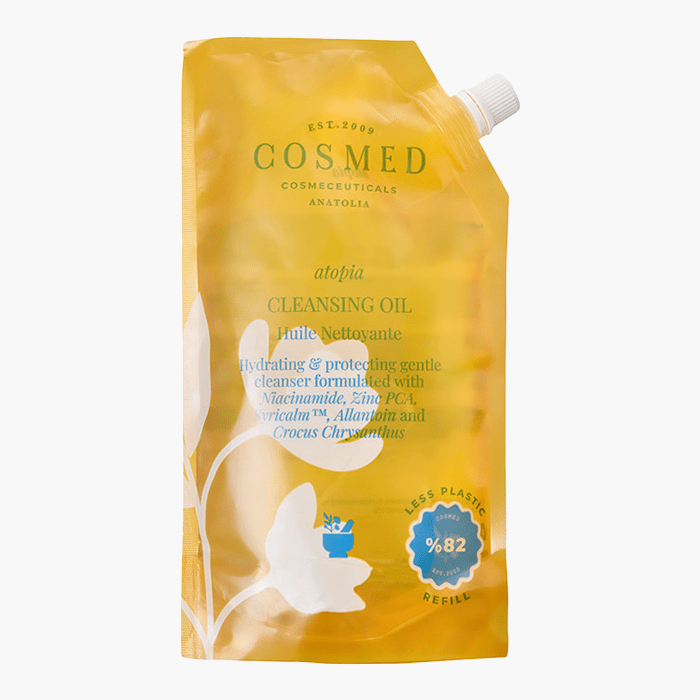 Cleansing Oil Refill - Yüz ve Vücut için Temizleme Yağı - Yağ Bazlı Temizleyici 400 ml - Dermoderm