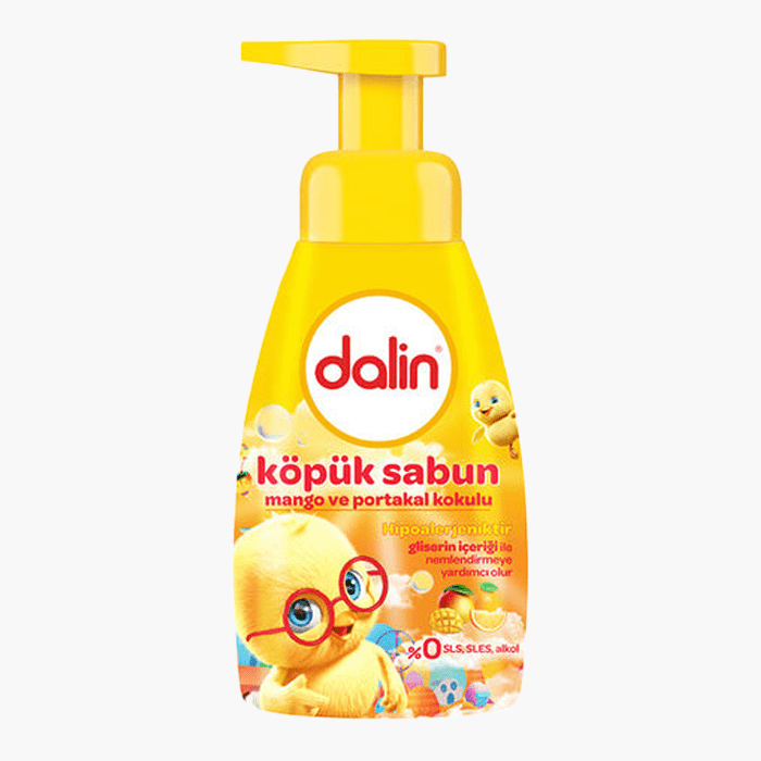 Dalin Mango ve Portakal Aromalı Köpük Sabun 200 ml - Dermoderm