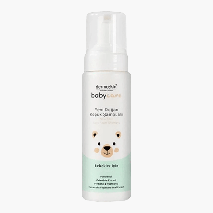 Dermoskin BabyCare Yeni Doğan Köpük Şampuanı 200 ml - Dermoderm