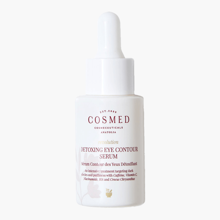 Detoxing Eye Contour Serum Göz Altı Torbalanma, Morluk Karşıtı Aydınlatıcı Göz Çevresi Serumu - Kafein, C Vitamini, Niacinamide - Dermoderm