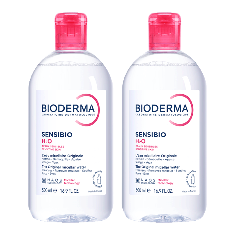 Bioderma Sensibio H2O İkili Set 500 ml + 500 ml - Dermoderm