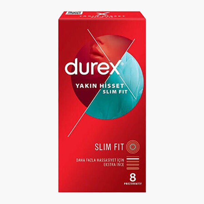 Durex Yakın Hisset Skin Fit 8 Adet Prezervatif - Dermoderm