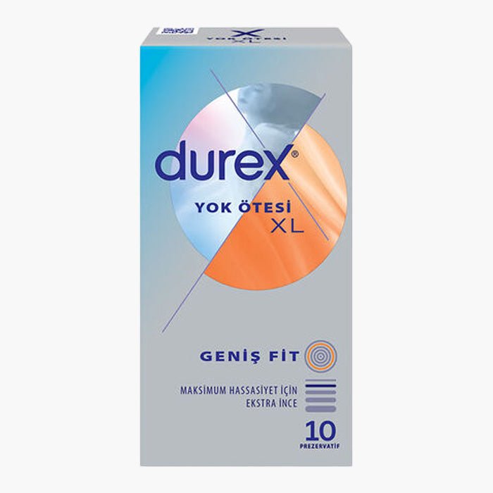 Durex Yok Ötesi XL Prezervatif 10 Adet - Dermoderm