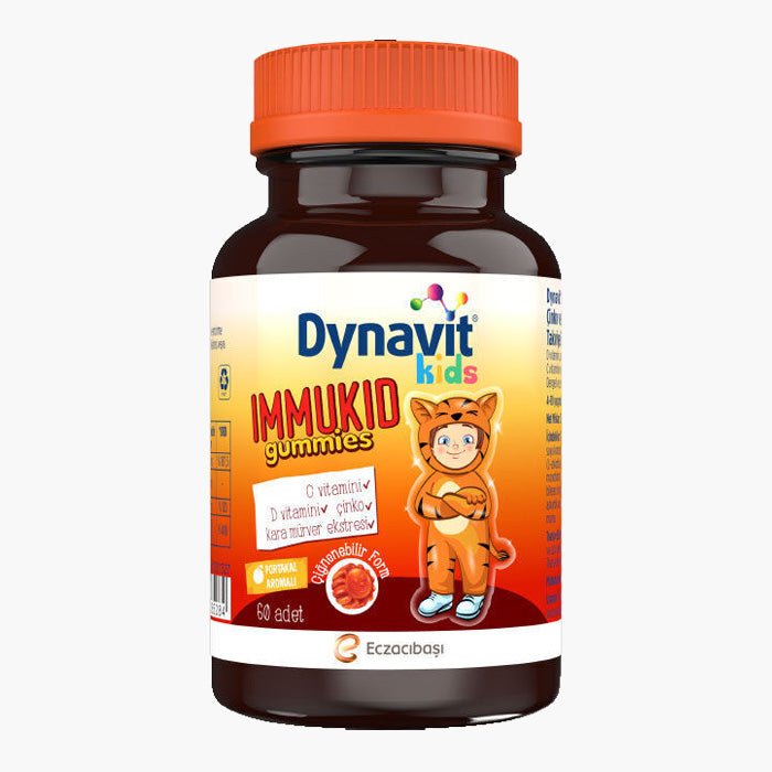 Dynavit Kids Immukid Gummies 60 Adet Çiğnenebilir Form - Dermoderm