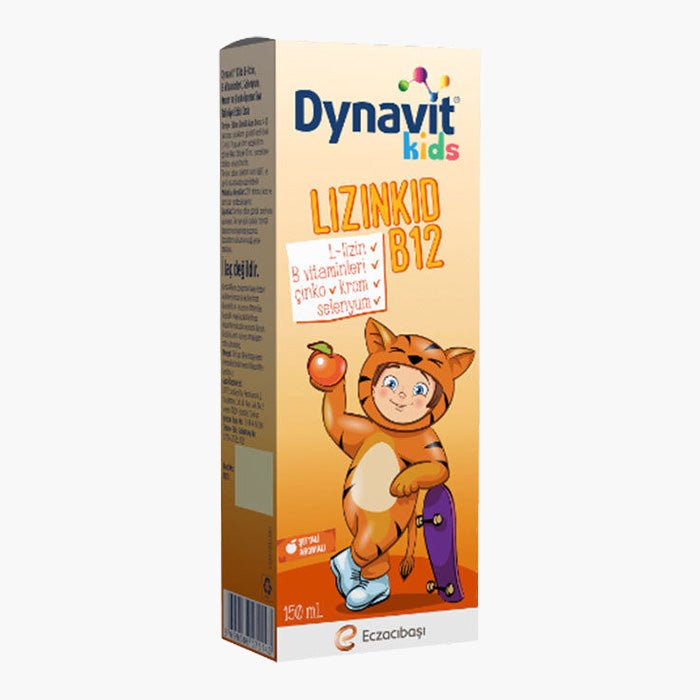 Dynavit Kids Lizinkid B12 Takviye Edici Gıda 150 ml - Dermoderm