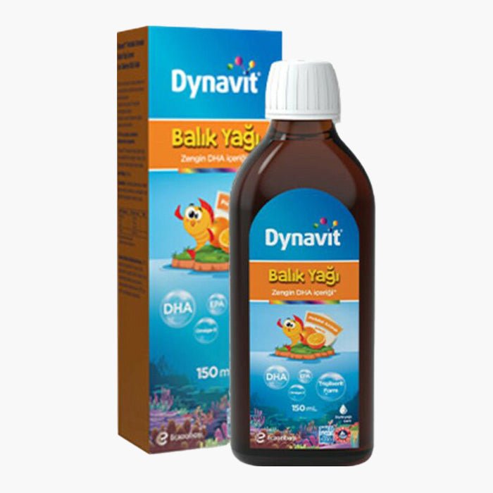 Eczacıbaşı Dynavit Portakal Aromalı Balık Yağı 150 ml - Dermoderm