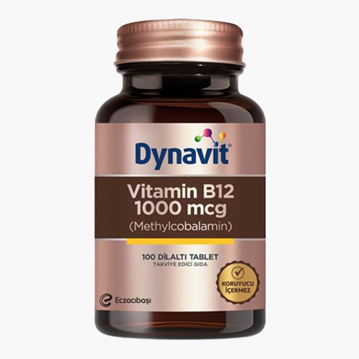 Eczacıbaşı Dynavit Vitamin B12 1000 mcg Takviye Edici Gıda 100 Tablet - Dermoderm