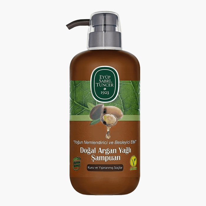 Eyüp Sabri Tuncer Doğal Argan Yağlı Şampuan 600ml - Dermoderm