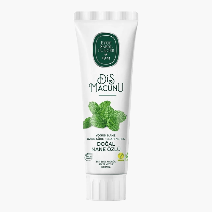 Eyüp Sabri Tuncer Doğal Nane Özlü Diş Macunu 90 ml - Dermoderm