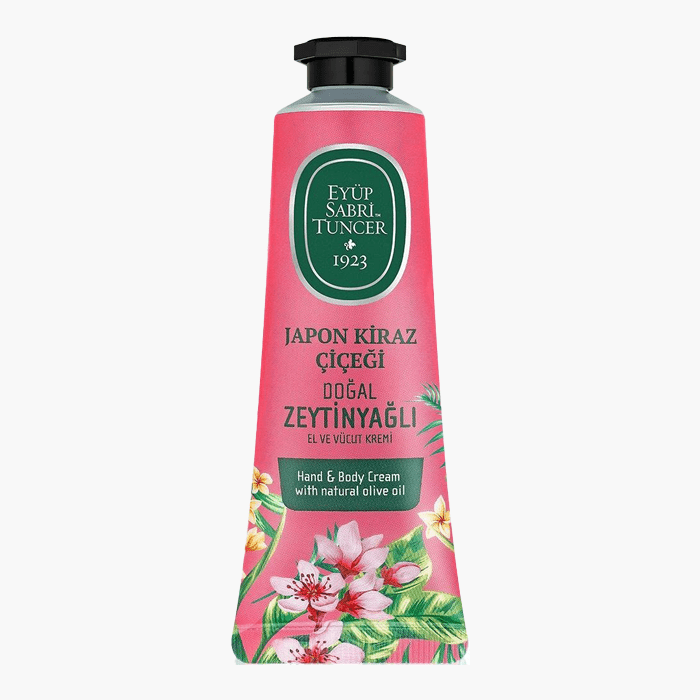 Eyüp Sabri Tuncer Japon Kiraz Çiçeği Özlü El ve Vücut Kremi 50 ml - Dermoderm