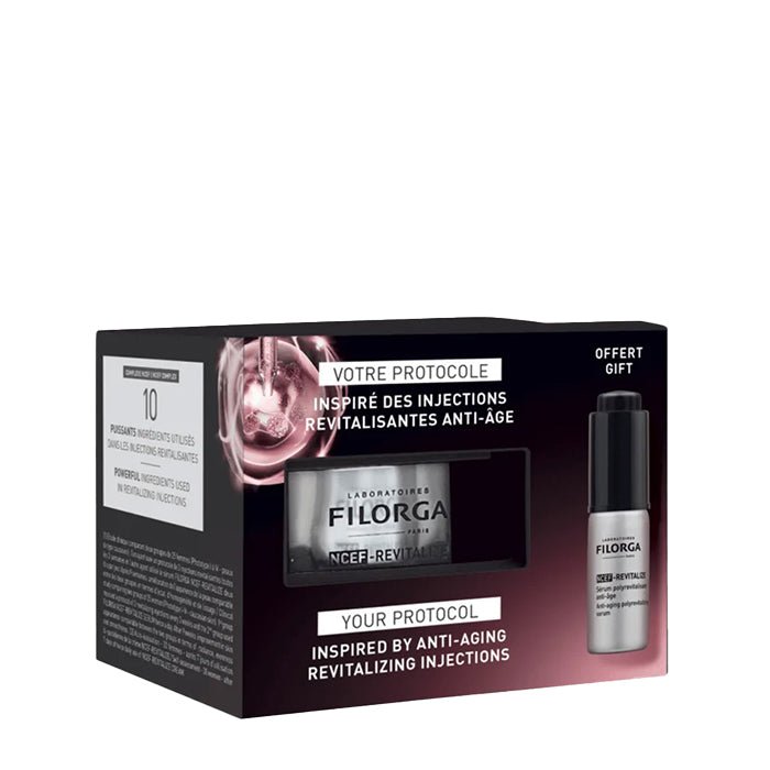 Filorga Ncef Revitalize Cream 50 ml - Ncef Revitalize serum 5 ml Hediye - Dermoderm