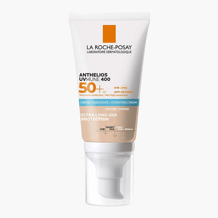 La Roche Posay Anthelios UVMune 400 Hydrating Cream SPF50+ 50 ml (Tinted/Renkli) - Dermoderm