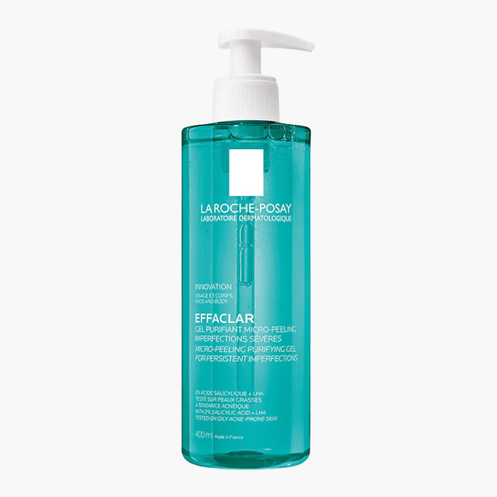 La Roche Posay Effaclar Mikro - Peeling Yüz ve Vücut için Arındırıcı Jel 400 ml - Dermoderm