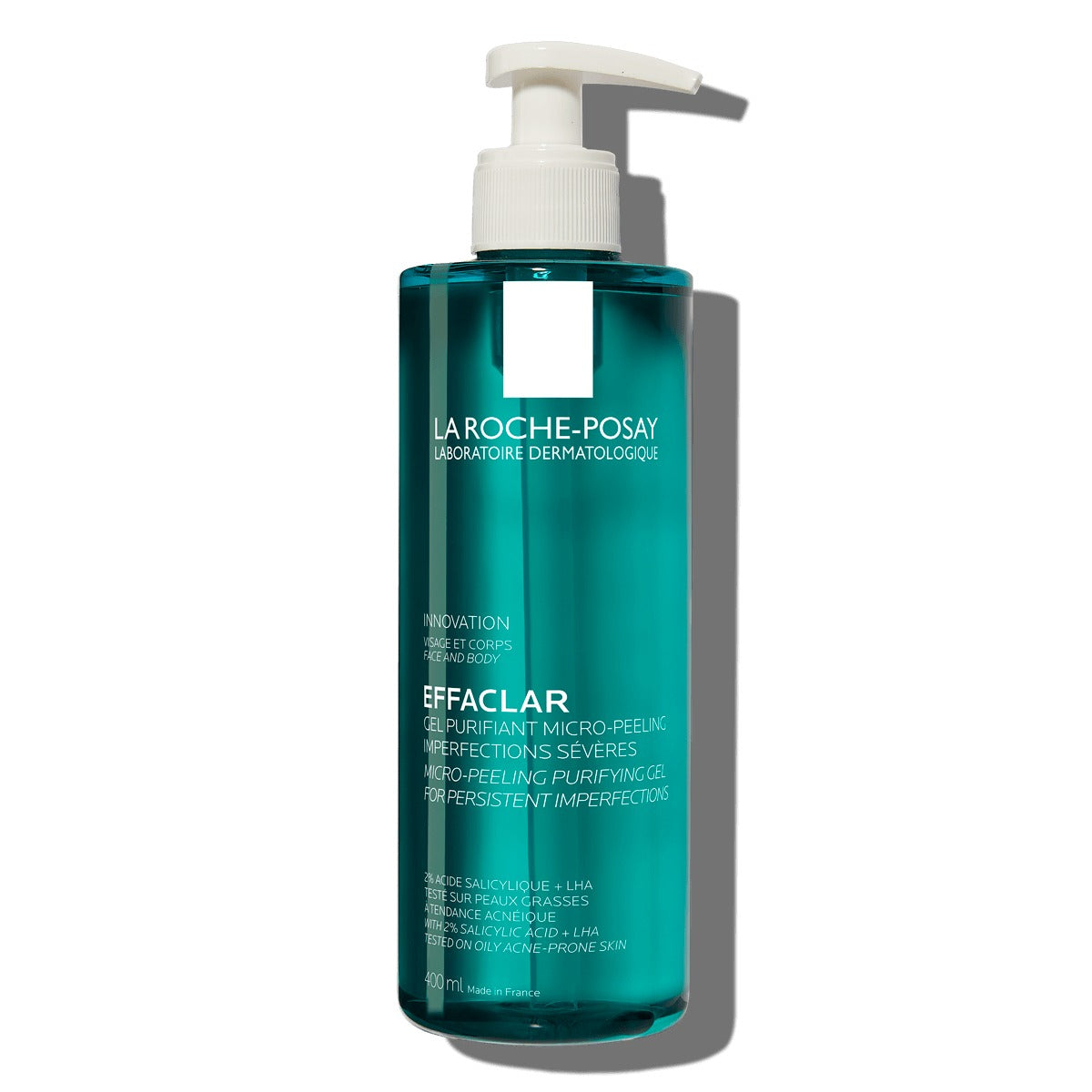 La Roche Posay Effaclar Mikro - Peeling Yüz ve Vücut için Arındırıcı Jel 400 ml - Dermoderm