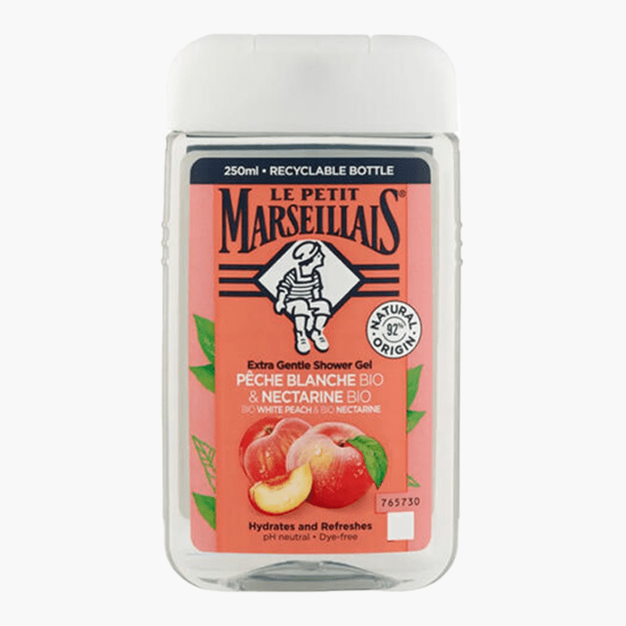Le Petit Marseillais Beyaz Şeftali ve Nektarin Banyo ve Duş Jeli 250 ml - Dermoderm