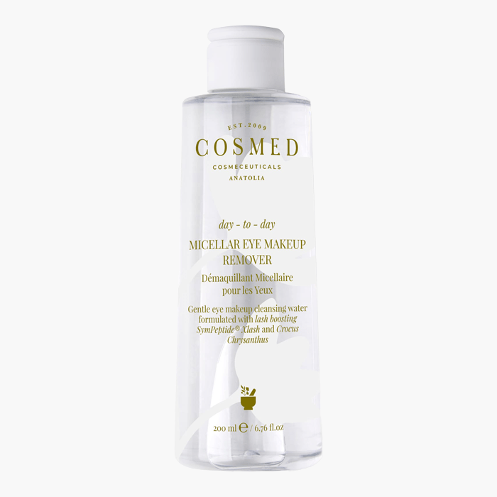 Micellar Eye Makeup Remover - Kirpik Besleyici Göz Makyaj Temizleyici Miceller Su 200 ML - Dermoderm