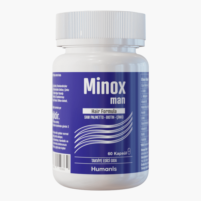 Minox Man Hair Formula 60 Kapsül - Dermoderm