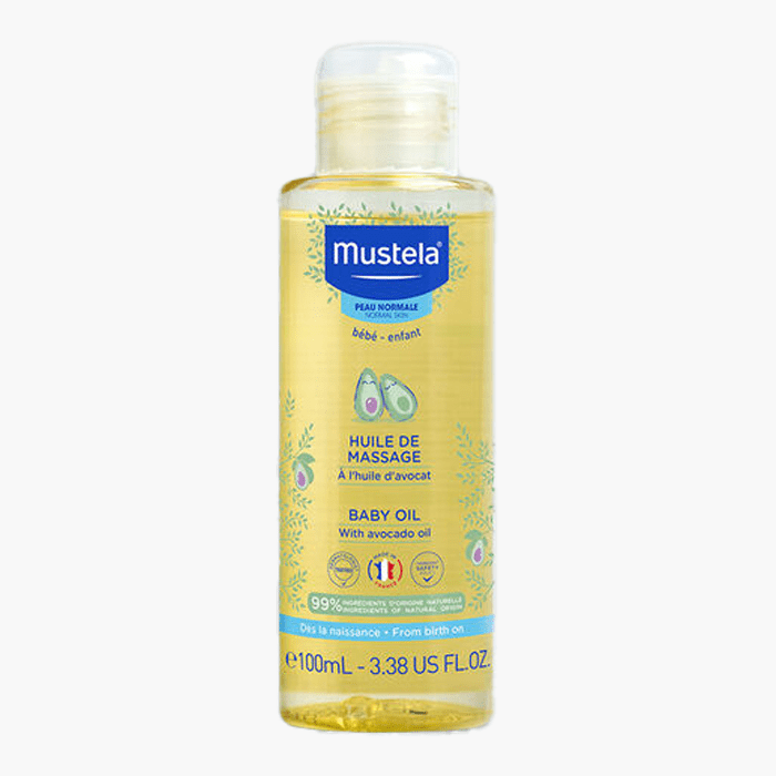 Mustela Bebek Bakım Masaj Yağı 100ml - Dermoderm