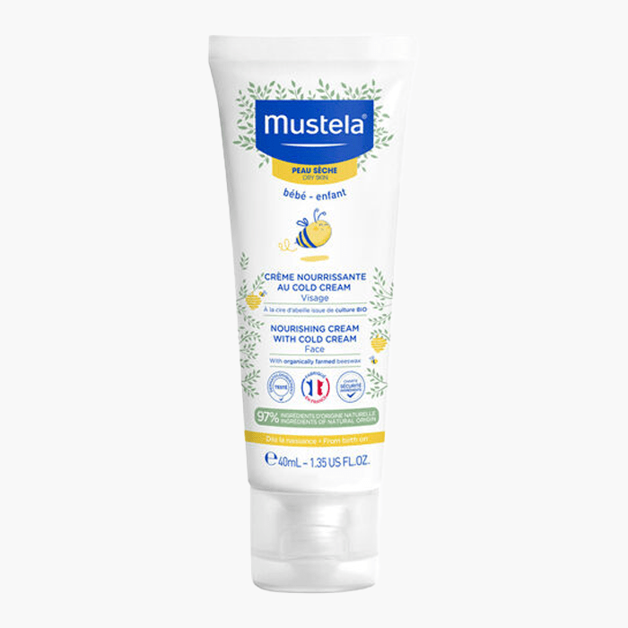 Mustela Cold Cream İçeren Besleyici Yüz Kremi 40 ml - Dermoderm