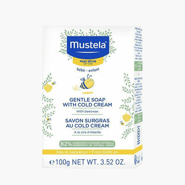Mustela Cold Cream İçeren Temizleyici Sabun 100 gr - Dermoderm