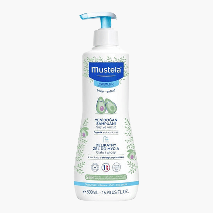Mustela Gentle Cleansing Gel Yenidoğan Şampuanı 500 ml - Dermoderm