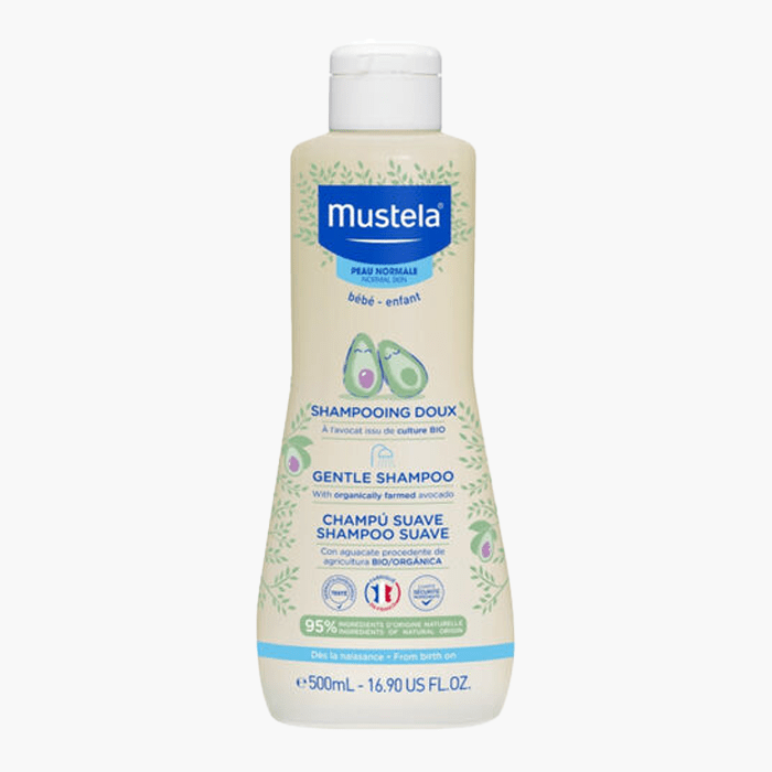 Mustela Gentle Göz Yakmayan Bebek Şampuanı 500 ml - Dermoderm