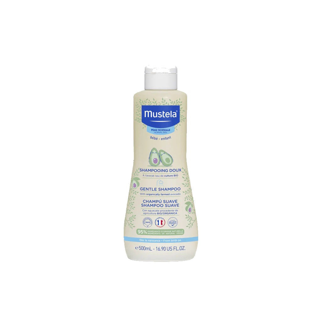 Mustela Gentle Göz Yakmayan Bebek Şampuanı 500 ml - Dermoderm