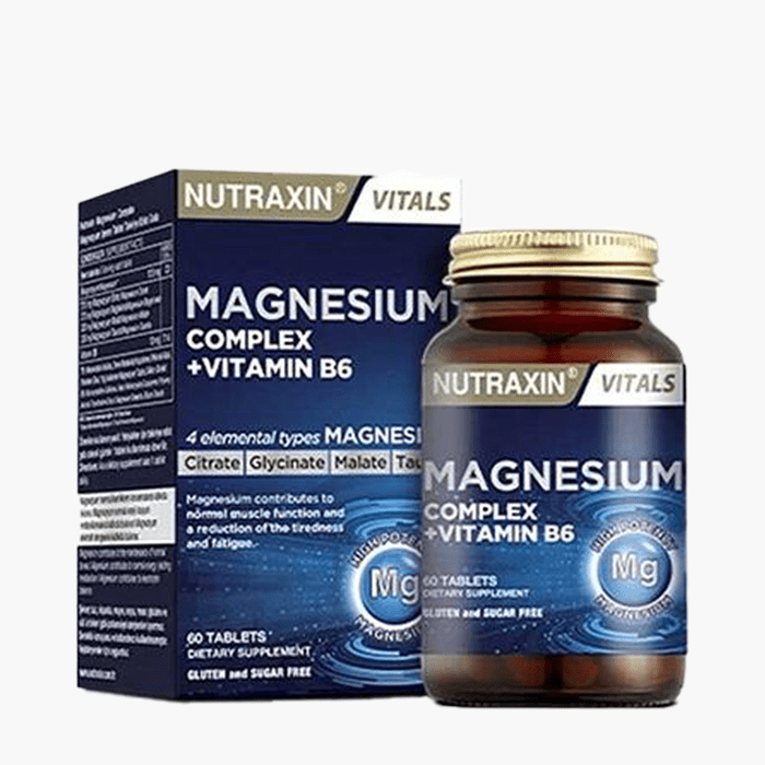 Nutraxin Magnesium Complex 60 Tablet - Dermoderm