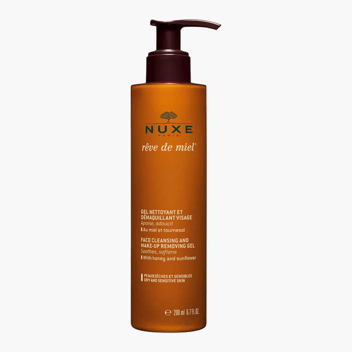 Nuxe Reve de Miel Gel Nettoyant et Demaquillant Visage 200 ml - Dermoderm