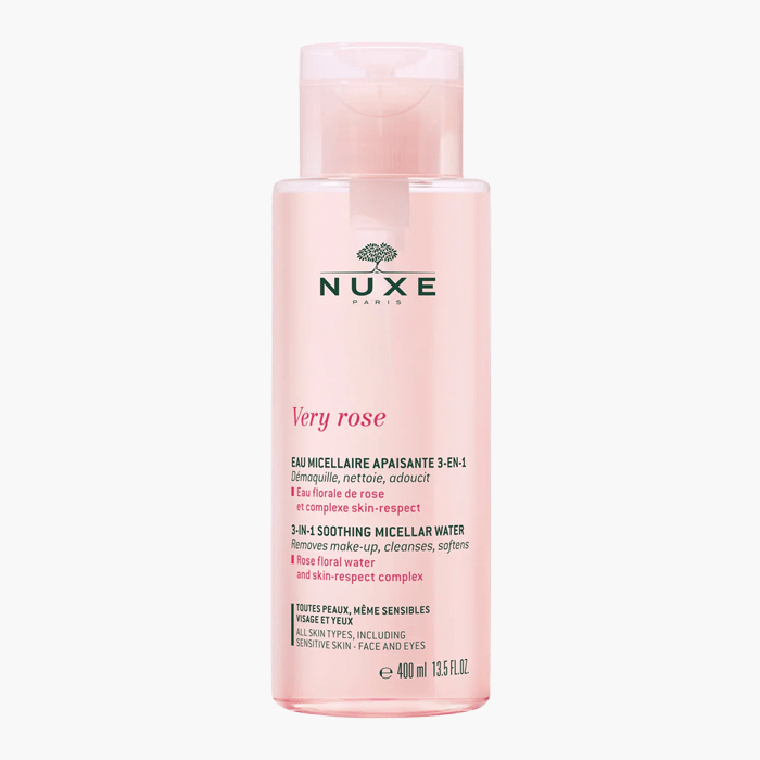 Nuxe Very Rose 3 in 1 Soothing Micellar Water 400 ml (Tüm Cilt Tipleri İçin) - Dermoderm