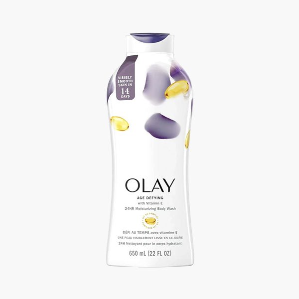 OLAY AGE DEFYING VITAMIN E B3 COMPLEX BODY WASH - Dermoderm