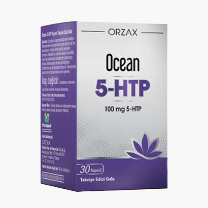 Orzax Ocean 5 - HTP Takviye Edici Gıda 30 Kapsül - Dermoderm