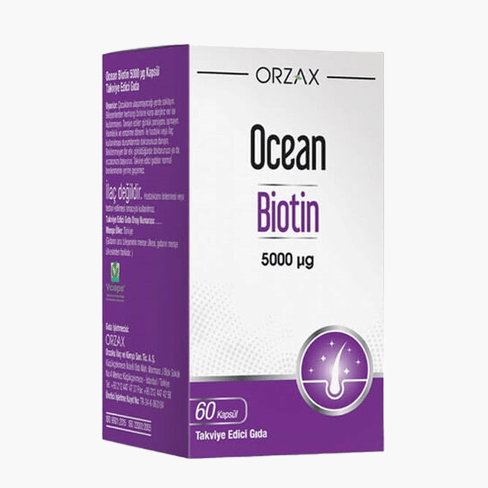 Orzax Ocean Biotin 60 Kapsül - Dermoderm